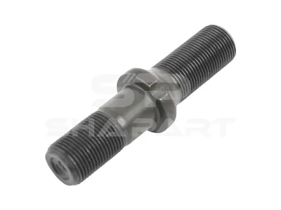 10.10006 Wheel bolt, M20 x 1,5, LTh1: 30.5 mm, LTh2: 40 mm, Lu: 47 mm, D: 30 mm, L: 101 mm, 10.9