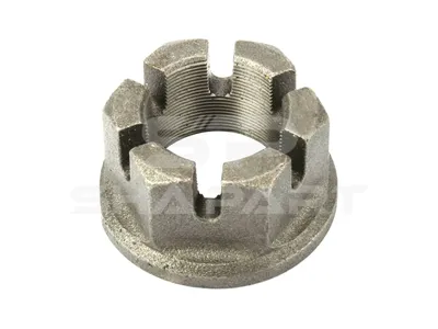 10.10051 Castle nut, D: 105 mm, M60 x 2, SW: 85, H: 56 mm