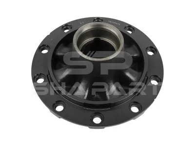 10.10408 Wheel hub, without bearings, d1: 110 mm, d2: 130 mm, D: 380 mm, 10 bores, b: 22 mm, P: 335 mm, M115 x 2, H: 194 mm