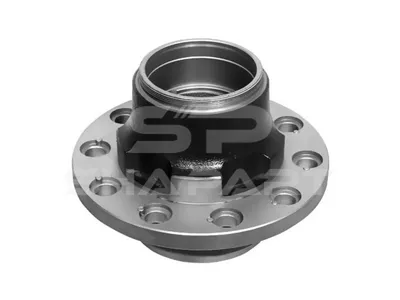 10.10417 Wheel hub, without bearings, d1: 110 mm, d2: 130 mm, D: 270 mm, 10 bores, b: 22 mm, P: 225 mm, M125 x 2, H: 194 mm
