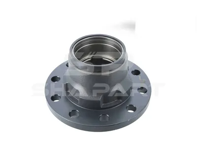 10.10437 Wheel hub, without bearings, d1: 110 mm, d2: 130 mm, D: 270 mm, 10 bores, b: 22 mm, P: 225 mm, M125 x 2, H: 193 mm