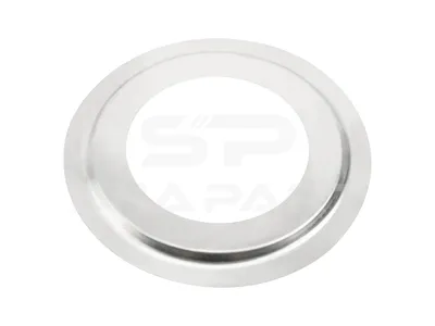 10.10626 Cover plate, d: 100 mm, D: 169 mm, S: 0.5 mm, H: 5 mm