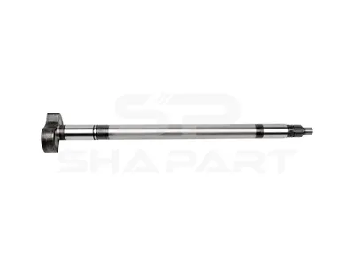 10.13101 Brake camshaft, left, D: 42 mm, L1: 734 mm, L3: 615.5 mm, 10 teeth