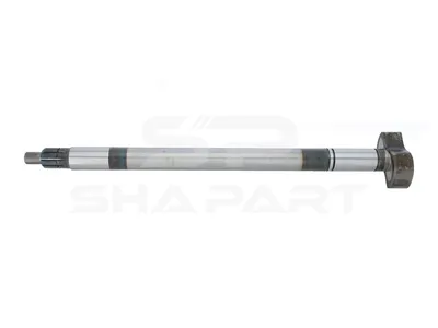 10.13102 Brake camshaft, right, D: 42 mm, L1: 676 mm, L3: 557.5 mm, 10 teeth