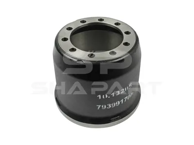 10.13205 Brake drum, D: 300 mm, 10 bores, b: 23 mm, P: 225 mm, d: 190 mm, H: 295 mm, B: 214 mm