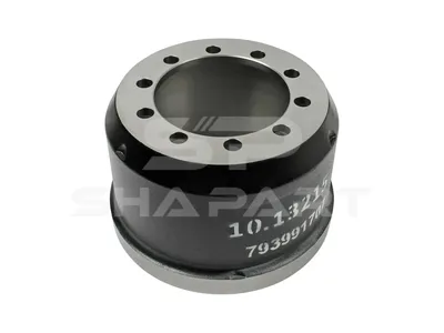 10.13215 Brake drum, D: 300 mm, 10 bores, b: 21 mm, P: 225 mm, d: 190 mm, H: 245 mm, B: 215 mm