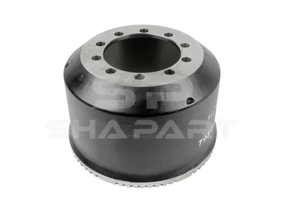 10.13221 Brake drum, D: 360 mm, 10 bores, b: 23 mm, P: 225 mm, d: 190 mm, H: 260 mm, B: 200 mm