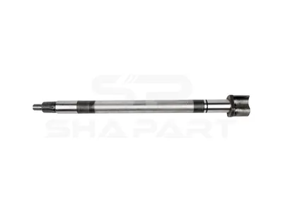 10.13503 Brake camshaft, right, D: 38 mm, L1: 673 mm, L3: 548.5 mm, 10 teeth