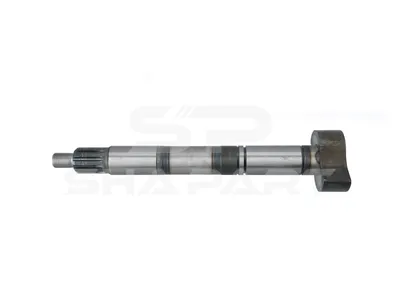 10.13514 Brake camshaft, left, D: 42 mm, L1: 404 mm, L3: 285.5 mm, 10 teeth