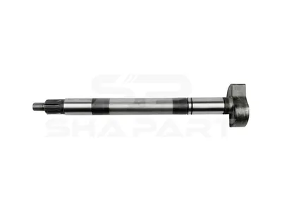 10.13521 Brake camshaft, right, D: 42 mm, L1: 518 mm, L3: 397.5 mm, 10 teeth