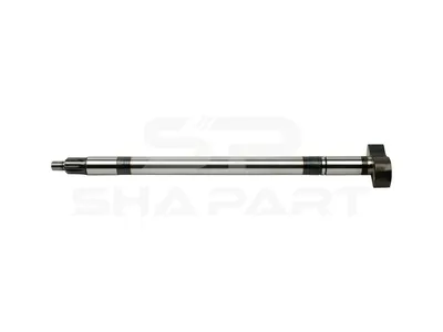 10.13535 Brake camshaft, right, D: 42 mm, L1: 736 mm, L3: 615.5 mm, 10 teeth