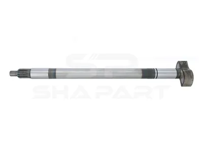 10.13539 Brake camshaft, right, D: 42 mm, L1: 698 mm, L3: 577.5 mm, 10 teeth