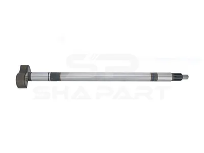 10.13542 Brake camshaft, left, D: 42 mm, L1: 770 mm, L3: 649.5 mm, 10 teeth