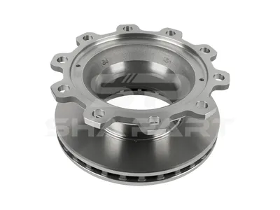 10.14100 Brake disc, D: 377 mm, 10 bores, b: 23 mm, P: 335 mm, d: 290 mm, H: 159.5 mm, S: 45 mm, s: 37 mm