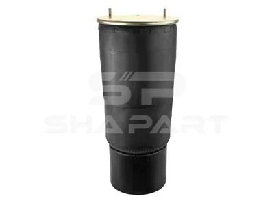 10.16002 Air spring, with plastic piston, D: 310 mm, Dmax: 360 mm, M12, M22 x 1,5, L: 400 mm
