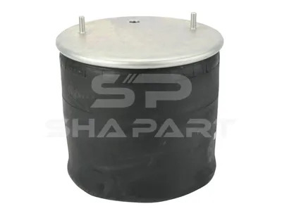 10.16003 Air spring, with steel piston, D: 310 mm, Dmax: 360 mm, M12, M22 x 1,5, L: 400 mm
