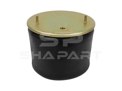 10.16010 Air spring, with plastic piston, D: 310 mm, Dmax: 380 mm, M12 x 1,75, M22 x 1,5, L: 340 mm