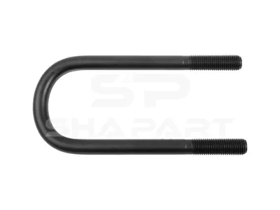 10.16300 U-bolt, r: 35 mm, R: 55 mm, M24 x 3, LTh: 80 mm, L: 280 mm, w: 101 mm, 10.9