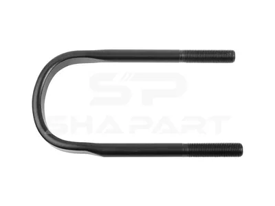 10.16303 U-bolt, r: 40 mm, R: 90 mm, M22 x 2,5, LTh: 80 mm, L: 290 mm, w: 128 mm, 10.9