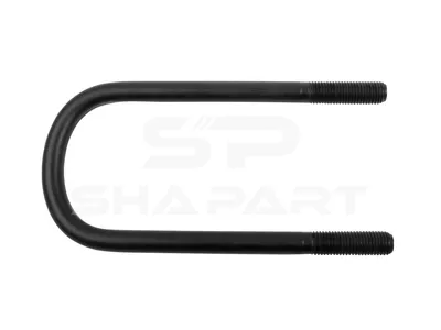 10.16305 U-bolt, r: 40 mm, R: 90 mm, M24 x 3, LTh: 70 mm, L: 320 mm, w: 128 mm, 10.9