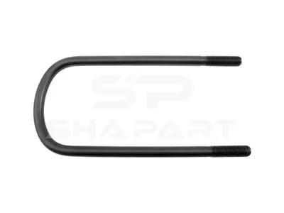 10.16313 U-bolt, r: 50 mm, R: 125 mm, M24 x 3, LTh: 75 mm, L: 415 mm, w: 168 mm