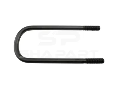 10.16315 U-bolt, r: 45 mm, R: 90 mm, M24 x 3, LTh: 75 mm, L: 365 mm, w: 128 mm
