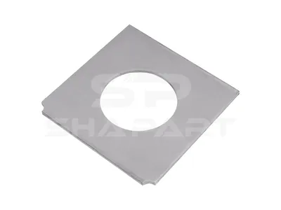 10.16428 Plate, L: 105 mm, W: 105 mm, H: 4.5 mm