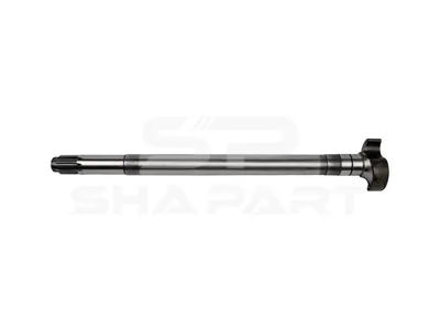 10.23100 Brake camshaft, right, D: 42 mm, L1: 631.8 mm, L3: 587.5 mm, 10 teeth