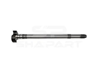 10.23101 Brake camshaft, left, D: 42 mm, L1: 631.8 mm, L3: 587.5 mm, 10 teeth