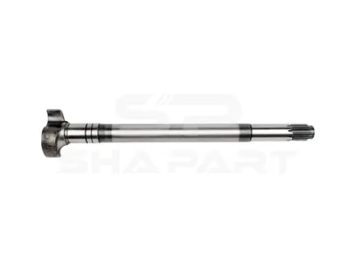 10.23106 Brake camshaft, left, D: 42 mm, L1: 569.8 mm, L3: 525.2 mm, 10 teeth