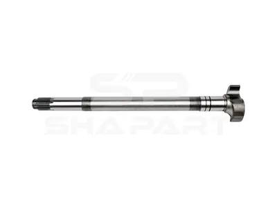 10.23107 Brake camshaft, right, D: 42 mm, L1: 569.8 mm, L3: 525.2 mm, 10 teeth