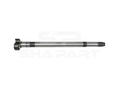 10.23108 Brake camshaft, left, D: 42 mm, L1: 654.3 mm, L3: 610 mm, 10 teeth