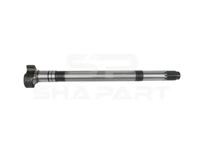10.23110 Brake camshaft, left, D: 42 mm, L1: 569.8 mm, L3: 525.5 mm, 10 teeth