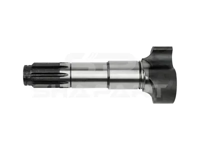 10.23115 Brake camshaft, right, D: 42 mm, L1: 218.3 mm, L3: 174 mm, 10 teeth