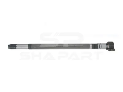 10.23116 Brake camshaft, left, D: 42 mm, L1: 736.3 mm, L3: 692 mm, 10 teeth