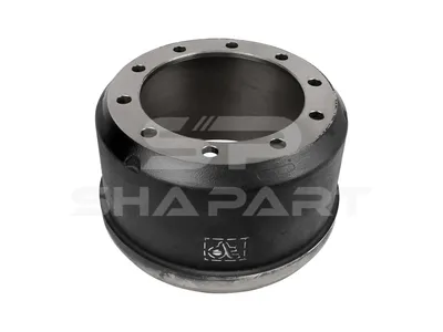 10.23200 Brake drum, D: 419.4 mm, 10 bores, b: 24.4 mm, P: 335 mm, d: 282.7 mm, H: 272 mm, B: 230 mm