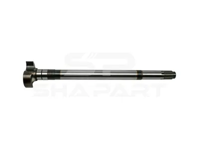 10.23404 Brake camshaft, left, D: 42 mm, L1: 593.3 mm, L3: 549 mm, 10 teeth