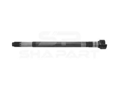 10.23406 Brake camshaft, left, D: 42 mm, L1: 654.3 mm, L3: 610 mm, 10 teeth