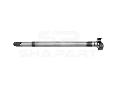 10.23415 Brake camshaft, right, D: 42 mm, L1: 681.3 mm, L3: 637 mm, 10 teeth
