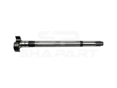 10.23418 Brake camshaft, left, D: 42 mm, L1: 569.8 mm, L3: 525.5 mm, 10 teeth