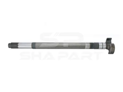 10.23421 Brake camshaft, right, D: 42 mm, L1: 631.8 mm, L3: 587.5 mm, 10 teeth