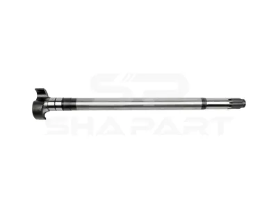 10.23422 Brake camshaft, left, D: 42 mm, L1: 681.3 mm, L3: 637 mm, 10 teeth