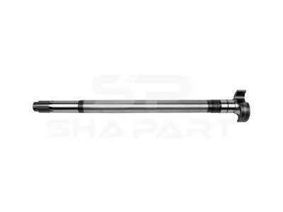 10.23427 Brake camshaft, right, D: 42 mm, L1: 654.3 mm, L3: 610 mm, 10 teeth