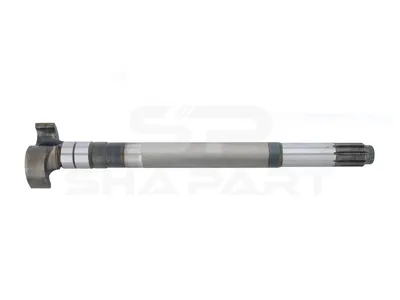 10.23430 Brake camshaft, left, D: 42 mm, L1: 530.7 mm, L3: 480.2 mm, 10 teeth