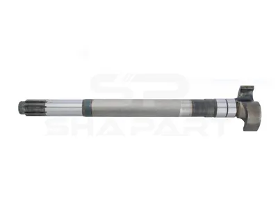 10.23431 Brake camshaft, right, D: 42 mm, L1: 530.7 mm, L3: 480.2 mm, 10 teeth