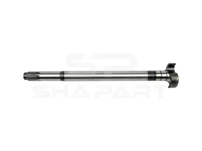 10.23437 Brake camshaft, right, D: 42 mm, L1: 593.3 mm, L3: 549 mm, 10 teeth