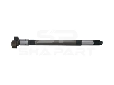 10.23456 Brake camshaft, left, D: 42 mm, L1: 619.3 mm, L3: 575 mm, 10 teeth