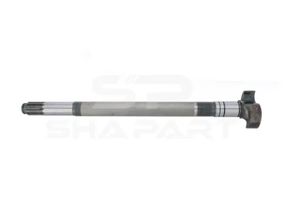 10.23469 Brake camshaft, right, D: 42 mm, L1: 631.8 mm, L3: 587.5 mm, 10 teeth