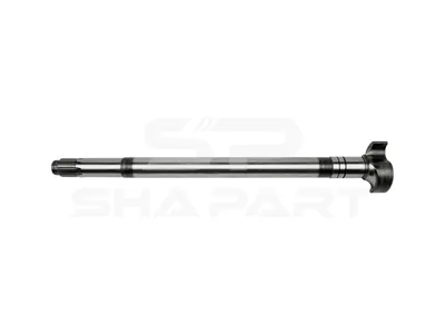 10.23499 Brake camshaft, right, D: 42 mm, L1: 654.3 mm, L3: 610 mm, 10 teeth