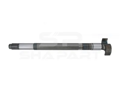 10.23517 Brake camshaft, right, D: 40 mm, L1: 569.8 mm, L3: 525.5 mm, 10 teeth